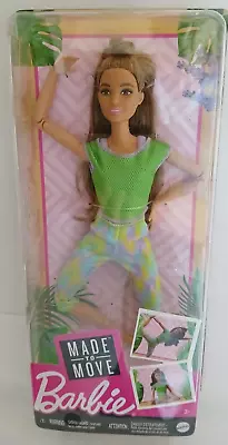Buy 2020 Mattel Chestnut Barbie Made To Move Snodata Gxf05 • 20.77£