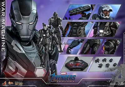 Buy New Hot Toys MMS530D31 Avengers 4: Endgame War Machine 1/6 Collectible Figure • 259.89£