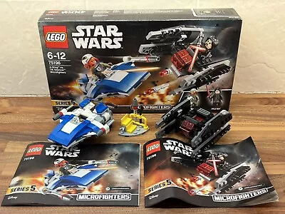 Buy Lego Star Wars A-Wing Vs Tie Silencer 75196 - No Minifigures - Retired • 7.99£