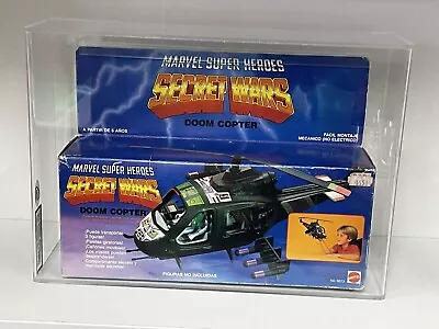 Buy SECRET WARS DOOM COPTER 1984 MISB MATTEL UKG Graded Sealed • 199£