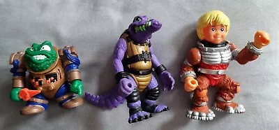 Buy 3x Bucky O'Hare Action Figures. WILLY DU WITT,  AL NEGATOR,  TOAD AIR MARSHALL  • 24.99£