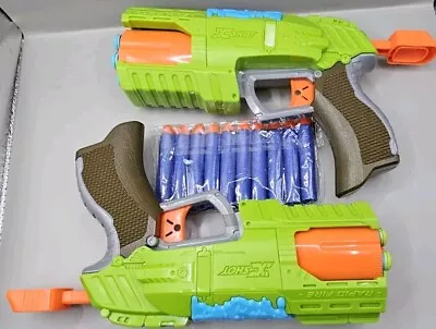 Buy ZURU X-Shot Bug Attack 2x Gun Rapid Fire & 22 Darts • 12.99£