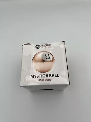 Buy Magic Mystic 8 Ball Decision Making Fortune Telling Fun Toy Game Rose Gold • 7.37£