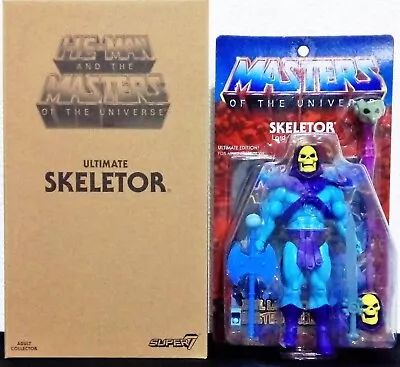 Buy Masters Of The Universe Ultimate Skeletor Figure Super7 Motu With Comic New • 120£