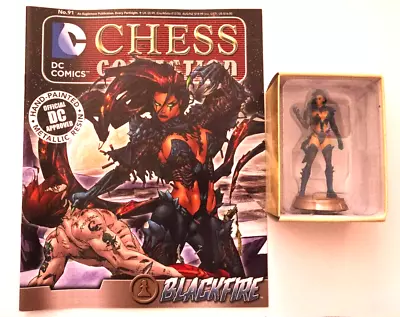 Buy Eaglemoss Dc Chess Set 3 Forever Evil - #91 Black Fire Figure & Magazine • 28.99£