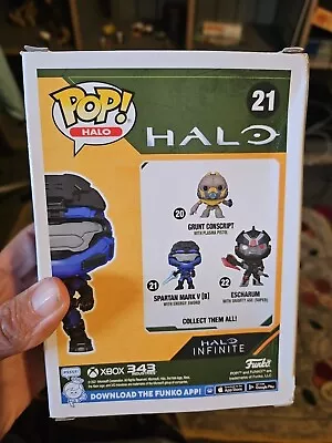 Buy Funko POP Halo Infinite Spartan Mark V 3.5 In Action Figure • 0.99£