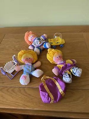 Buy Vintage 1980s Fisher Price Smooshees With Assessories  • 9.99£
