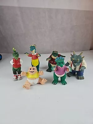 Buy Vintage Jim Henson Dinosaurs TV Show Series Action Figures X6 Disney • 65£