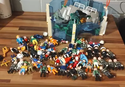 Buy Large Collection Of Play Mobile Figures And Aquarium Set • 25£