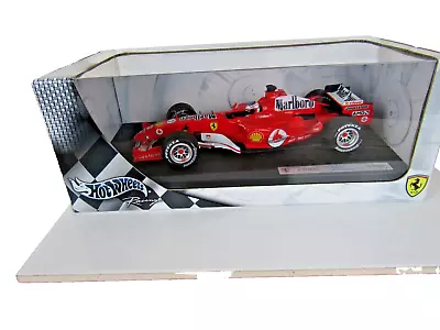 Buy 1:18 Hot Wheels Ferrari F2005 Rubens Barrichello Marlboro • 79.95£