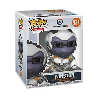 Buy Funko POP Super OverWatch 2- Winston - Overwatch 2 - Collectable Vinyl Figure  • 17.09£