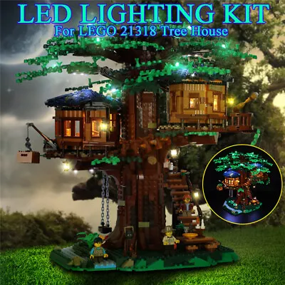 Buy LED Light Kit For LEGOs 21318 Tree House (Remote) • 35.76£