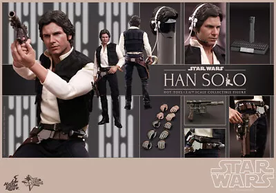 Buy Dpd 1/6 Hot Toys Mms261 Star Wars Ep Iv A New Hope Han Solo 12  Action Figure • 533.99£