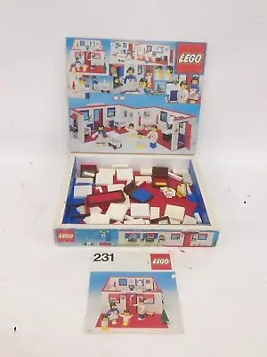 Buy Vintage Lego 231 Set Hospital Pieces & Figures In Original Box 1978 Collectible  • 9.99£