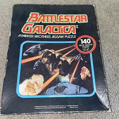 Buy Vintage Battlestar Galactica Jigsaw Puzzle. 1978. Great Condition • 5£