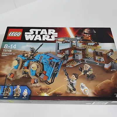 Buy LEGO Star Wars Force Awakens Encounter On Jakku 75148 Rey Droid BB8 NEW Sealed • 49.95£