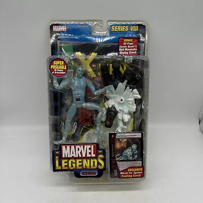 Buy Marvel Legends Series VIII X-Men Iceman Action Figure 2004Toy Biz 71128 NEW • 89.99£