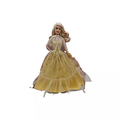 Buy Barbie 2023 Holiday Doll 35. Anniversary Edition With Gold Dress Collector B-Stock • 35.36£