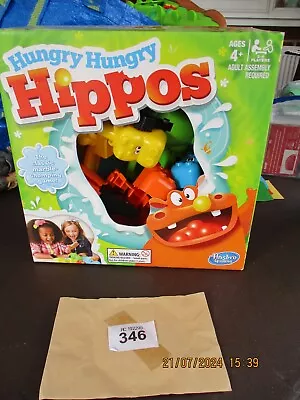 Buy Hungry Hungry Hippos Game By Hasbro Kids Board Games Fun Toy Games Classic Games • 5.99£