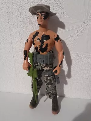 Buy Hasbro Action Man Jungle Camo Assult 12in Action Man Figure • 6.99£