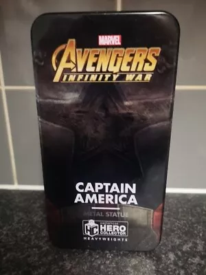 Buy  Marvel Eaglemoss Infinity War Heavyweights Captain America Metal Statue. NEW!! • 16.99£