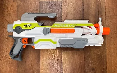 Buy Nerf, Motorised ECS-10 N-Strike Modulus Blaster Gun, Full Working • 8.99£