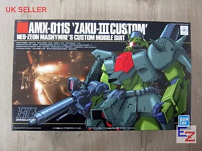Buy Bandai Gundam HG HGUC 003 Zaku III Custom AMX-011S 1/144 Gunpla Model UK Seller • 25£