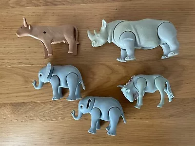 Buy Playmobil City Zoo  / Wild Animals Figures All With Issues, Spares Repair Bundle • 4.20£