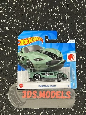 Buy MAZDA 15 MX5 MIATA GREEN Hot Wheels 1:64 **COMBINE POSTAGE** • 2.95£