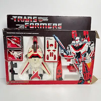 Buy Vintage G1 Transformers Jetfire Autobot Complete 100% Original Boxed Hasbro 1985 • 179£