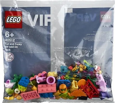 Buy LEGO Miscellaneous: Fun And Funky VIP Add On Pack (40512). Brand New Sealed • 6.29£