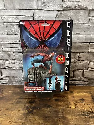Buy Spider-Man The Movie 2002 Super Poseable Spider-Man Action Figure Gargoyle Ledge • 79.99£