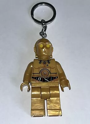 Buy LEGO Star Wars C-3PO C3PO Droid Minifigure LED Torch Keychain Keyring • 4.99£