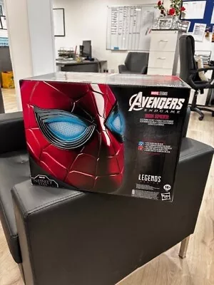 Buy Marvel Legends Avengers Spider-Man Iron Spider Electronic Helmet • 75£