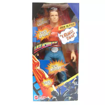 Buy Mattel Last Action Hero Jack Slater Figure 15 Inch Talking Doll • 181.99£