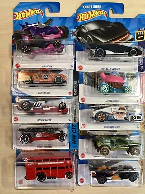 Buy Hot Wheels Job Lot Bundle New Cars X 10 Assorted Cars For A Bargain Price • 12.50£