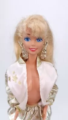 Buy Vintage 1992 Hollywood Hair Barbie Doll With Earrings Mattel • 24.79£