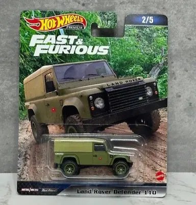 Buy Hot Wheels Land Rover Defender 110 - Fast And Furious Premium • 9.99£