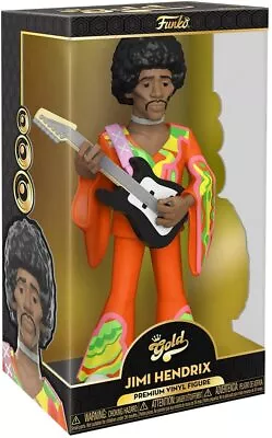 Buy Jimi Hendrix Merchandising: Funko Pop! Gold - Jimi Hendrix (12 ) (Premium Vinyl  • 29.08£