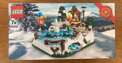 Buy LEGO Seasonal: Ice Skating Rink (40416) • 21£