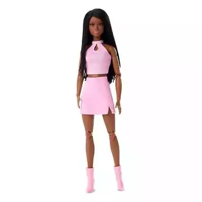Buy Barbie Signature Barbie Looks Doll Model #21 Tall, Braids, Pink Skirt Outfit • 64.43£