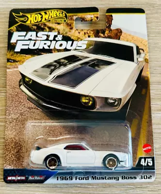 Buy Hot Wheels 1969 Ford Mustang Boss 302 1:64 HYP71 The Fast And The Furious • 12.99£