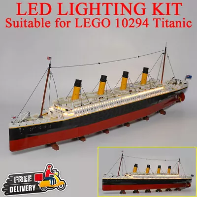 Buy LED Light Kit For LEGO 10294 Titanic Lighting Kit ONLY • 47.99£