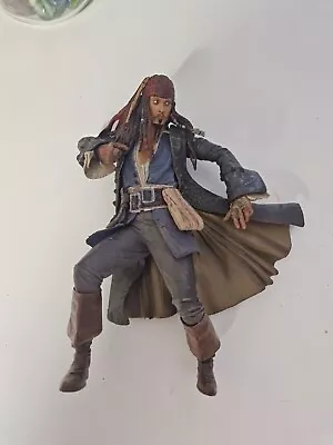 Buy Disney Pirates Of The Caribbean: Capt. Jack Sparrow Figure - NECA Series 1 2007 • 12£