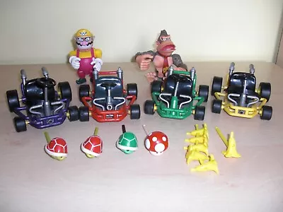 Buy Mario Kart Toy Biz Donkey Kong & Wario With Mario & Luigi Karts + Karts • 168.07£