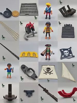 Buy Playmobil 5135 Pieces Loose Parts Ship Galeon Sailboat Pirate Ship Spare Parts • 7.22£