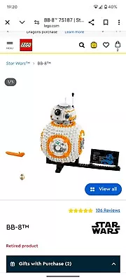Buy LEGO Star Wars BB-8 75187 • 20£