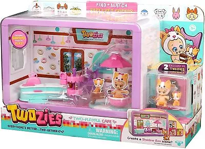 Buy Twozies 2 Two Playful Cafe Playset Baby And Pet Play Set Childrens Toys Cute • 16.95£