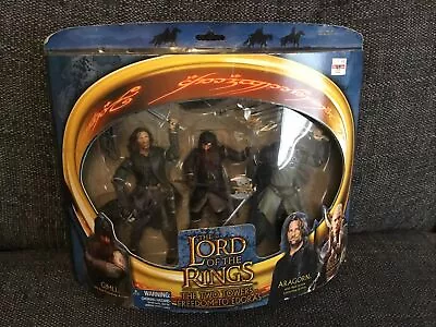 Buy Lord Of The Rings - Freedom To Edoras  - Gimli  Aragorn Legolas - Toybiz  MIB • 54.99£