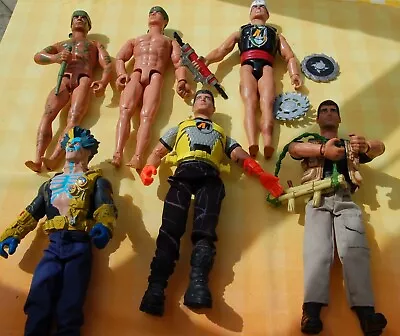 Buy Job Lot 6  X  Vintage Action Man Figures Including The Tempest • 4.99£